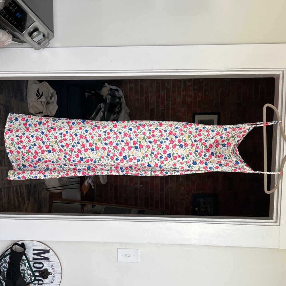 Floral Spaghetti Strap Dress